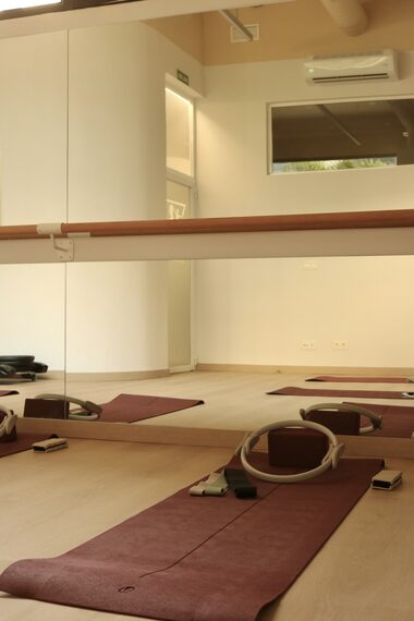 Sala de Barre y clases de suelo - Human Clinic